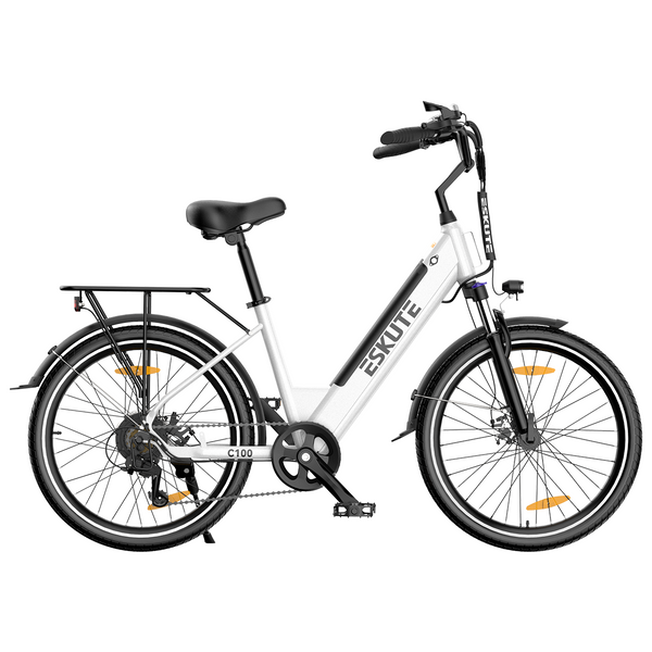 C100 City E-bike with Heckmotor 26 Zoll - Vorbestellung, Lieferung in 3-4 Wochen