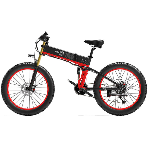 GTXR &  Bezior X Plus Electric Mountain Folding Bike【Prévente】