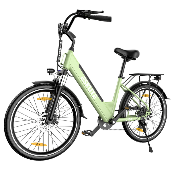 C100 City E-bike with Heckmotor 26 Zoll - Vorbestellung, Lieferung in 3-4 Wochen