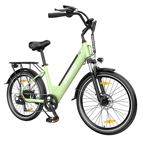 C100 City E-bike with Heckmotor 26 Zoll - Vorbestellung, Lieferung in 3-4 Wochen