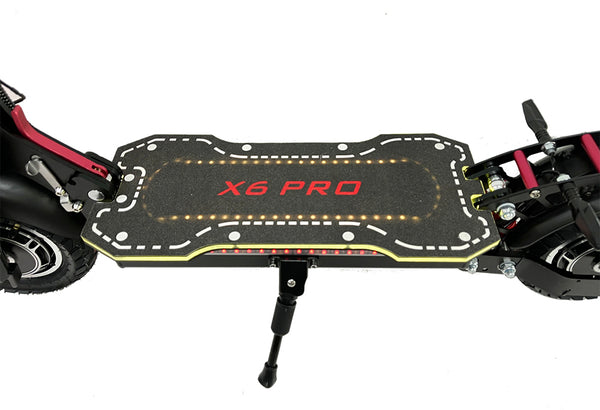 GTXR X6/X6 Pro Scooter elettrico da 10 pollici potente e fuoristrada Velocità 50-60k. m/h 24OOw 21ah IPX5