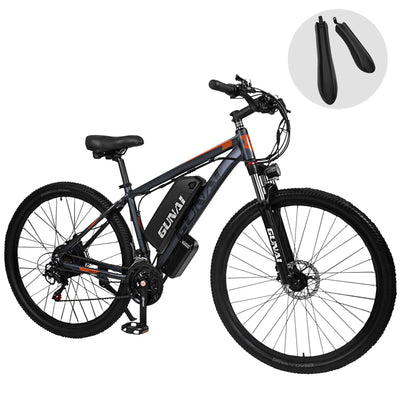 GUNAI GN29 29 Inch 750W Motor 48V 15AH Electric Bike for Adult Electric Mountain Bike 21 Speed 