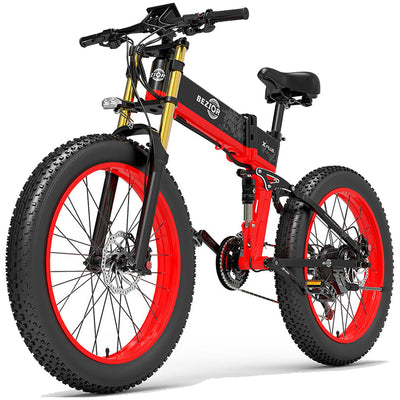 GTXR &Bezior X Plus Electric Mountain Folding Bike