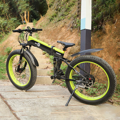 GTXR &amp; Bezior X1500 Electric Mountain Folding Bike