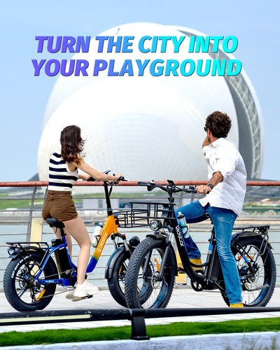 Ridstar 26Inch 1500W Unfoldable Fat Tire Mountain Ebike-5