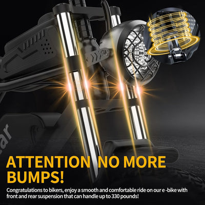 YVY Q20Pro Fat Tire Electric Bicycle 2000W 40AH 52V