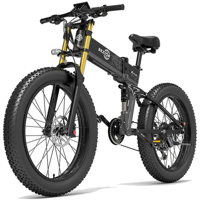 GTXR &amp; Bezior X Plus Electric Mountain Folding Bike