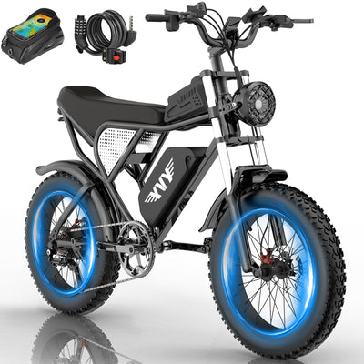 YVY C20 Fat Tire Electric Bicycle 1500w20AH 48V