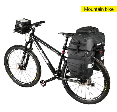 3 in 1 Bike Triple Pannier Bag