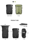 22L Waterproof Bike Pannier Bag Backpack