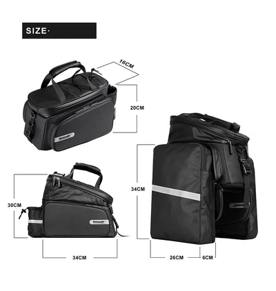 Luggage Carrier Bag with Expandable