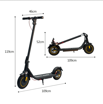 GTXR X8PRO Monopattino Elettrico Velocità 30km/h 500W leggero e pieghevole 10inch scooter elettrico 10ah 15Kg Segnale di svolta