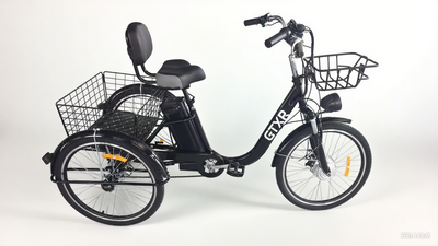 GTXR &amp; GOGOBEST GF100 Electric City Tricycle Cargo Ebike 