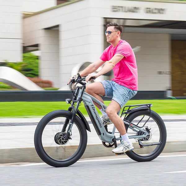 Shengmilo S600 48V17.5AH 26Inch 2000W Dual Motor Electric Bike SAMSUNG lithium-ion battery