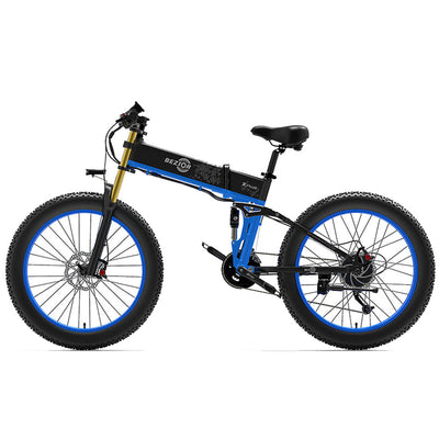 GTXR &Bezior X Plus Electric Mountain Folding Bike