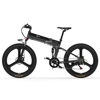 Bicicletta pieghevole da montagna elettrica BEZIOR X500 Pro Velocità 45 km/h 500W 48V 10.4ah Bicicletta pieghevole da montagna elettrica 23Kg