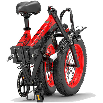 BEZIOR XF200 Bicicletta elettrica pieghevole da montagna Velocità 40 km/h 48 V/15 Ah 1000W Batteria impermeabile ad alta capacità 27 kg