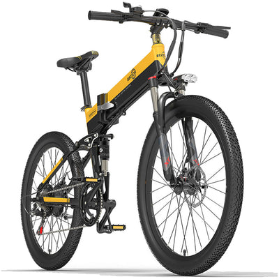 Bicicletta pieghevole da montagna elettrica BEZIOR X500 Pro Velocità 45 km/h 500W 48V 10.4ah Bicicletta pieghevole da montagna elettrica 23Kg