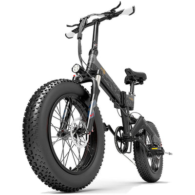 BEZIOR XF200 Bicicletta elettrica pieghevole da montagna Velocità 40 km/h 48 V/15 Ah 1000W Batteria impermeabile ad alta capacità 27 kg