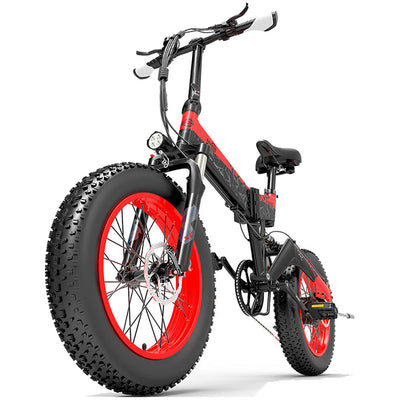 BEZIOR XF200 Bicicletta elettrica pieghevole da montagna Velocità 40 km/h 48 V/15 Ah 1000W Batteria impermeabile ad alta capacità 27 kg